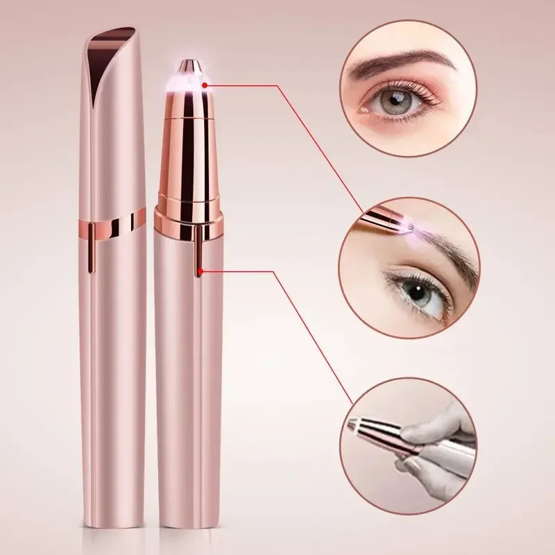 Electric Eyebrow Trimmer for Women – Precision Facial Hair Remover