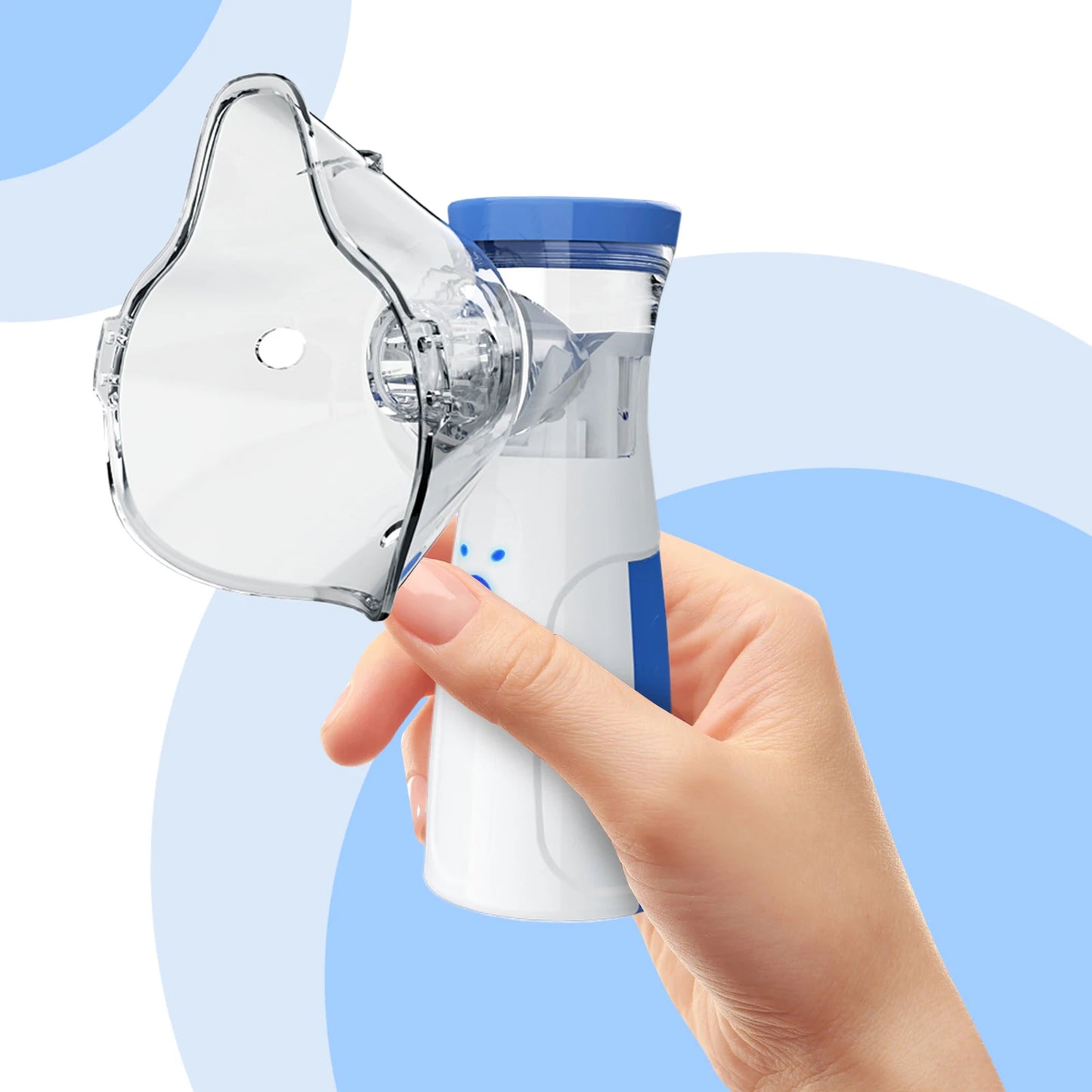 Portable Nano Mist Facial Steamer – Rechargeable 2-in-1 Humidifier & Skin Hydrator