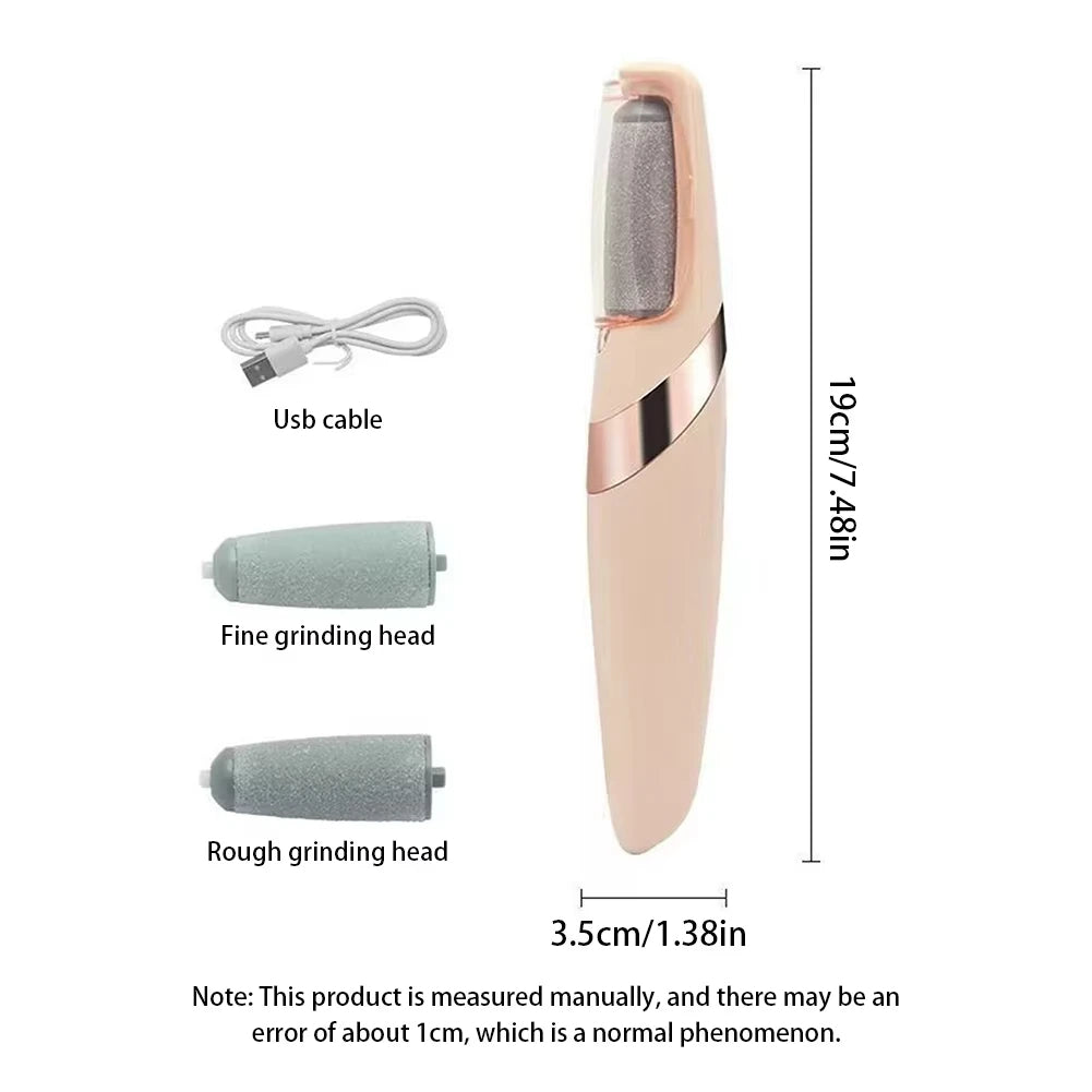 Electric Callus Remover – Rechargeable Foot File & Pedicure Tool for Smooth Feet