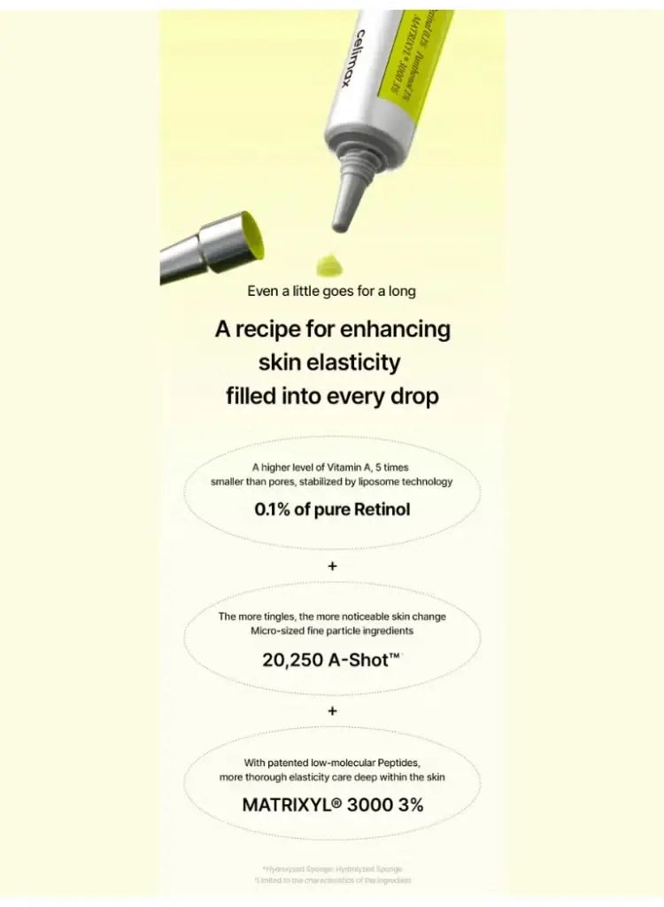 Celimax Vita-A Retinal Booster – Firming & Pore Minimizing Korean Skincare