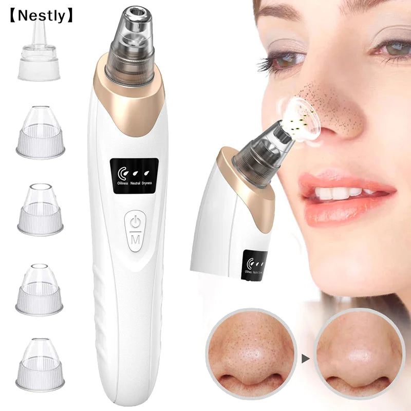 Electric Blackhead Remover – Deep Pore Vacuum Cleaner for Facial Skin Care