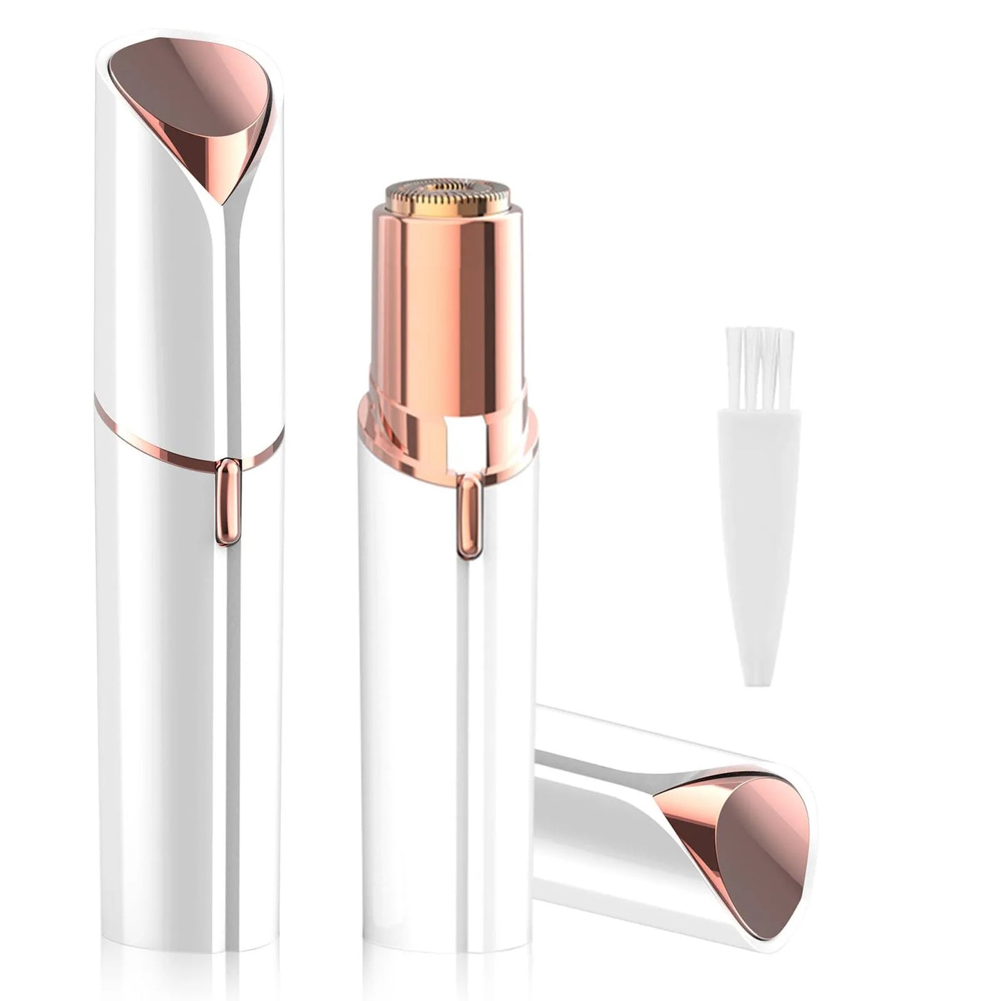 Mini Electric Facial Hair Remover – Painless Women's Trimmer with LED Light