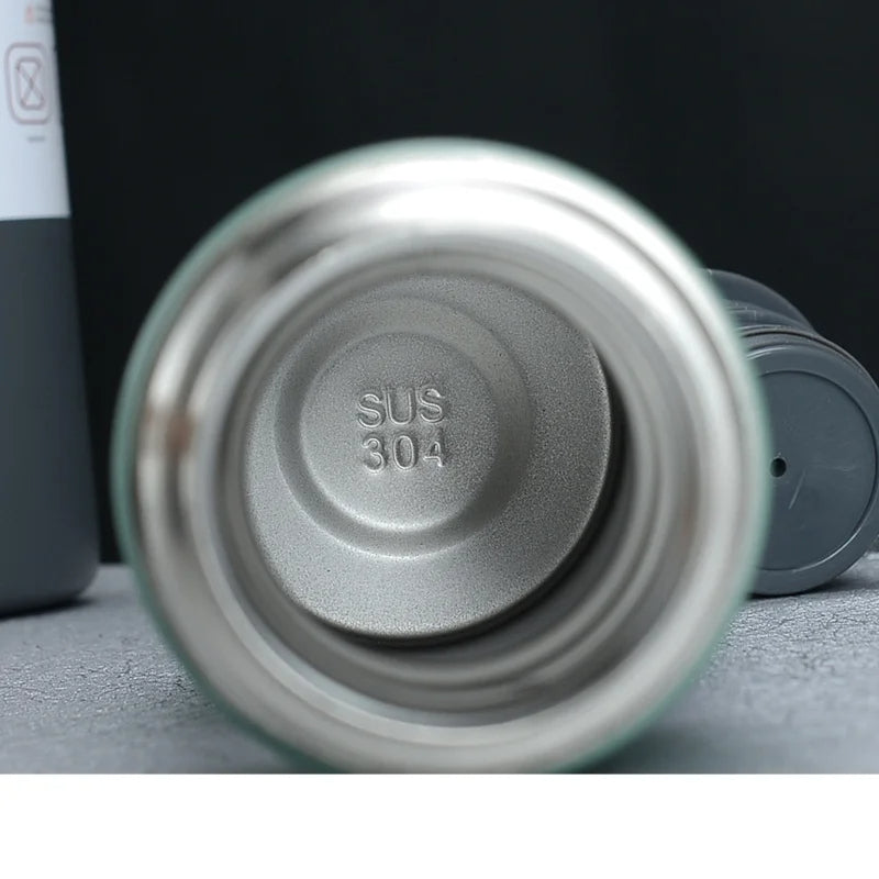 500ml Stainless Steel Vacuum Flask Gift Set – Insulated Thermos Bottle with 2 Cups
