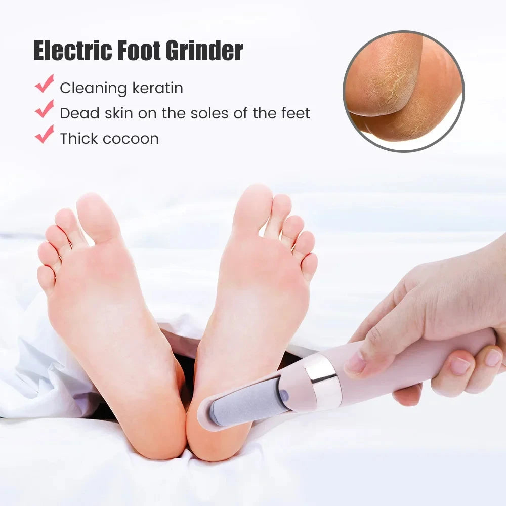 Electric Callus Remover – Rechargeable Foot File & Pedicure Tool for Smooth Feet