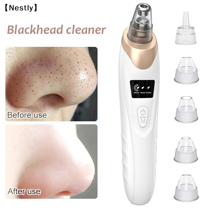 Electric Blackhead Remover – Deep Pore Vacuum Cleaner for Facial Skin Care
