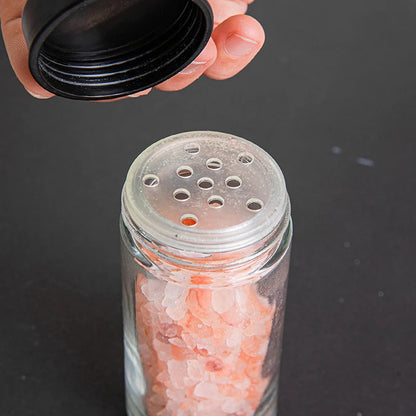 18-Jar Rotating Spice Rack – Glass Seasoning Storage Organizer Set