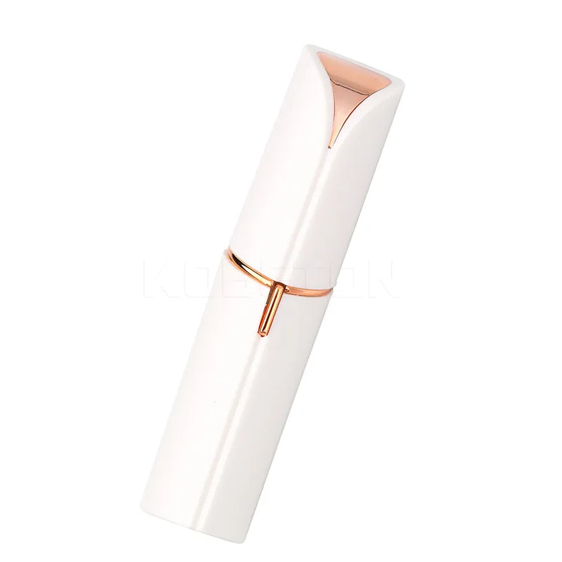Mini Electric Facial Hair Remover – Painless Women's Trimmer with LED Light