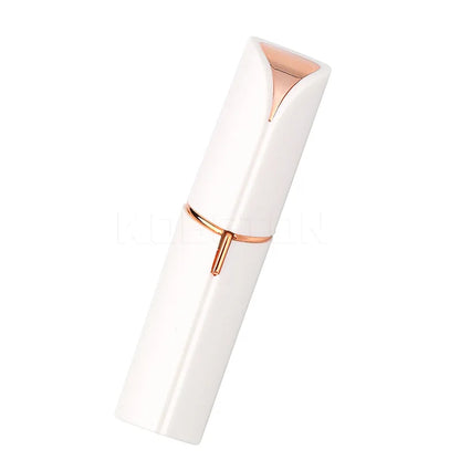 Mini Electric Facial Hair Remover – Painless Women's Trimmer with LED Light