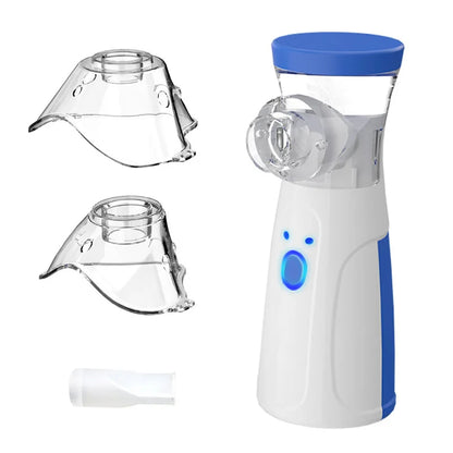 Portable Nano Mist Facial Steamer – Rechargeable 2-in-1 Humidifier & Skin Hydrator