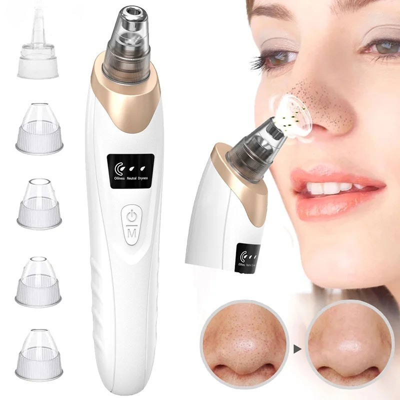 Electric Blackhead Remover – Deep Pore Vacuum Cleaner for Facial Skin Care