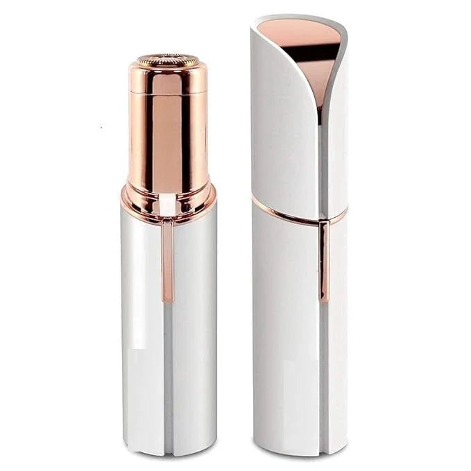 Mini Electric Facial Hair Remover – Painless Women's Trimmer with LED Light