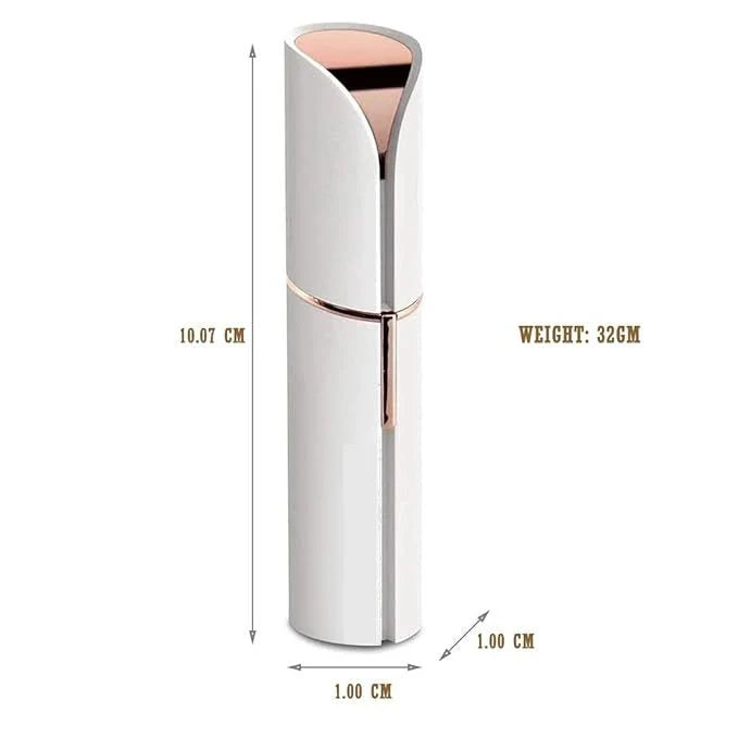 Mini Electric Facial Hair Remover – Painless Women's Trimmer with LED Light