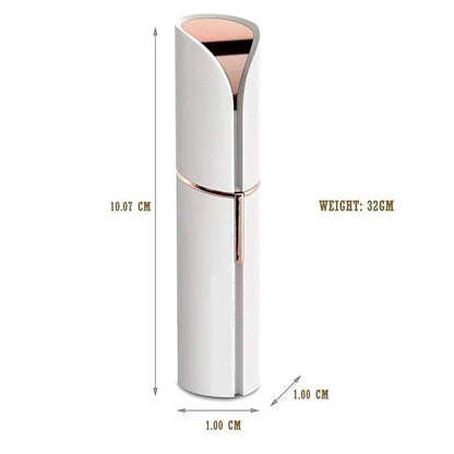 Mini Electric Facial Hair Remover – Painless Women's Trimmer with LED Light